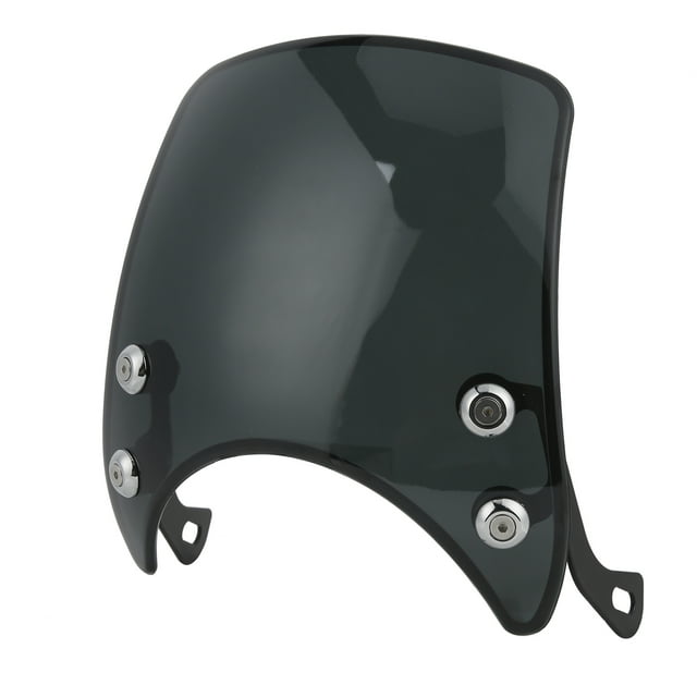 Deflector Retro Parabrisas de motocicleta PC Deflector de viento Universal para faro de 5-7 pulgadas pieza de motocicleta ANGGREK Otros