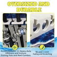 thumbnail image 3 of Rush Creek Creations 11-Rod Saltwater Fishing Wall Mount Rack, 3 of 7