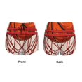thumbnail image 3 of Rateoe Basketball Shot Printed 2 in 1 Women's Workout Shorts for Athletic Gym Running Shorts with Phone Pockets-X-Large, 3 of 7