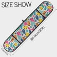 thumbnail image 3 of Dailycode Double Sided Oven Mitt with Loop Heat Resistant Kitchen Long Potholders 7" x 35" Minimalistic Colorful Leopard, 3 of 6