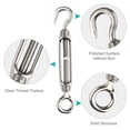 thumbnail image 4 of 304 Stainless Steel Turnbuckles, Adjustable Wire Rope Tensioner, Waterproof & Weatherproof, Multiple Applications, High Hardness, Easy Adjustment Of Tension For Customization, 4 of 5