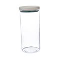 thumbnail image 2 of Frasco De Almacenamiento Con Tapas Herméticas Frasco Transparente Frasco De Almacenamiento De Alimentos Para Té Blanco Con Azul 700ML Sunnimix tarro de almacenamiento, 2 of 8