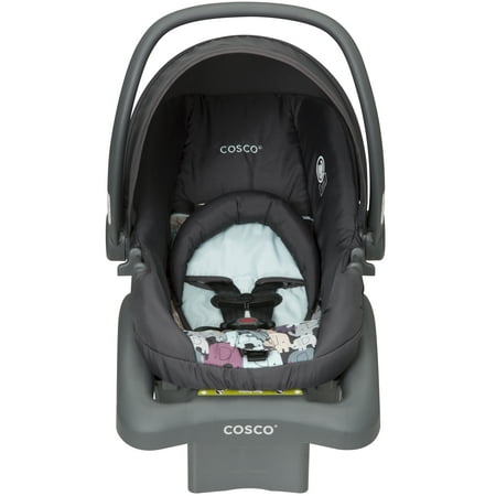 Cosco Light 'n Comfy DX Multicolor Plastic Elephant Puzzle Infant Car Seat