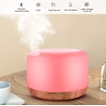 thumbnail image 3 of 300ML Essential Oil Diffuser, Remote Control Ultrasonic Aromatherapy Oil Diffusers Cool Mist Humidifier, Waterless Auto-Off and 7 LED Light Colors for Bedroom, Yoga, SPA, Baby, 3 of 7