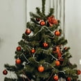 thumbnail image 5 of Christmas Ball Ornaments，Pre-Strung Christmas Tree Decorations，Holiday Hanging Balls-3 Style Shatterproof Plastic Christmas Ornaments Set of 24pcs, 5 of 7