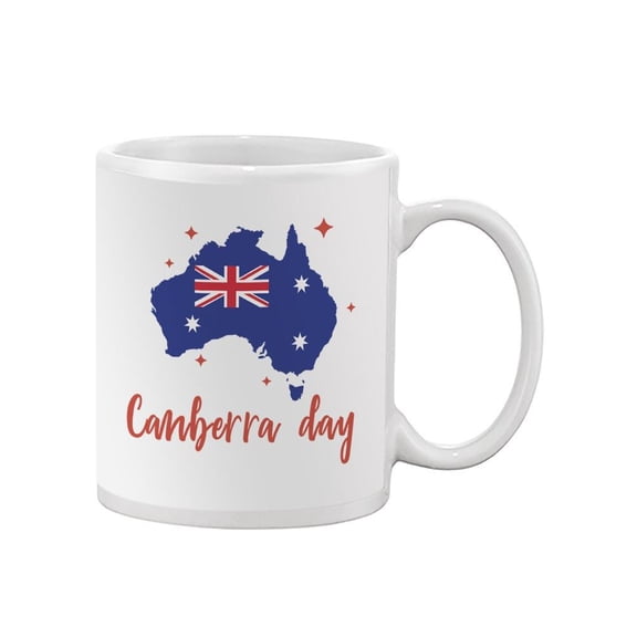 Canberra Day Calligraphy Country Mug - Image by Shutterstock,