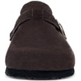 thumbnail image 3 of Unisex Boston Soft Footbed Clog，Suede Leather Clogs, Cork Clogs Shoes for Women Men，Antislip Sole Slippers Mules, 3 of 14