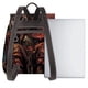 thumbnail image 3 of Balery Dark Skull King Throne Mochila de Cuero para Mujeres, Gran Capacidad, Bolsa de Viaje Multifuncional, Mochila de Cuero y Bolsa de Hombro para Mujeres, 3 of 4