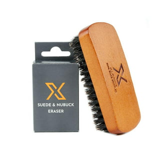 Wilkins Suede Shoe Cleaner Brush - Yellow Rubber Suede Eraser with Soft  Bristle Brush for Suede Cleaner and Nubuck Brush