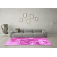 thumbnail image 3 of Ahgly Company Indoor Square Abstract Pink Modern Area Rugs, 8' Square, 3 of 4