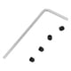 thumbnail image 5 of 2 UNIDS M3 Acoplamiento De Brida Rígida Conector De Acoplamiento De Motor Acoplador De Brida Acoplador De Eje De Motor De Hierro Galvanizado Conector ID 6 Mm OD 10 Mm, 5 of 7