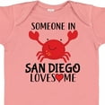 thumbnail image 4 of Inktastic Someone in San Diego Loves Me Boys or Girls Baby Bodysuit, 4 of 5