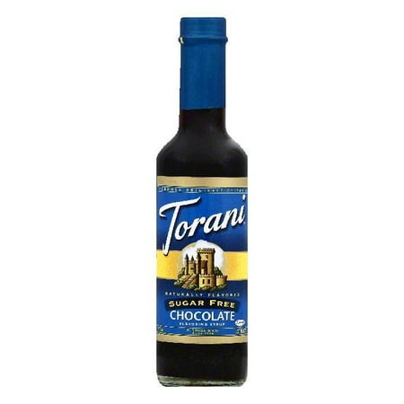 Torani Sugar Free Chocolate Flavoring Syrup, 12.7 OZ (Pack of
