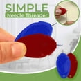 thumbnail image 2 of WREESH Needle Threader Needle Threading Hand or Machine Threading Set of 20, 2 of 5