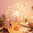 thumbnail image 2 of Christmas Starburst Firework LED Lamp Ornament, Creative Table Centerpieces Firework Lights Home Decoration For Party, Wedding And Holiday, 2 of 3