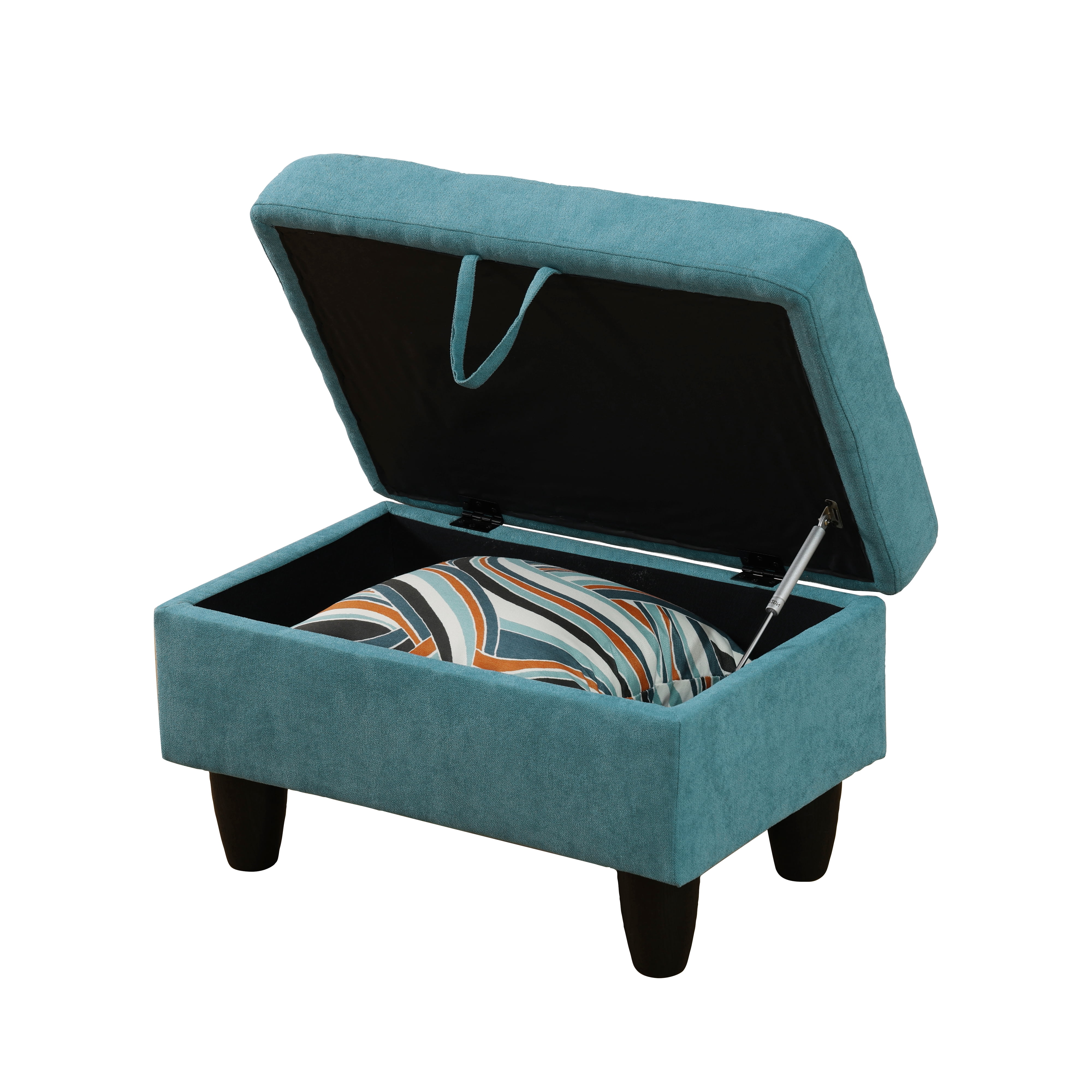 MAYEERTY Modern Adult 3-Piece Couch Living Room Sofa Set，Teal Blue