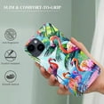 thumbnail image 3 of Flamingo Tropical Flowers Leaves pattern is suitable for women and men. It does not fade, and the bumper is soft and flexible. The shock-absorbing ultra-thin phone case is suitable for iPhone, 3 of 4