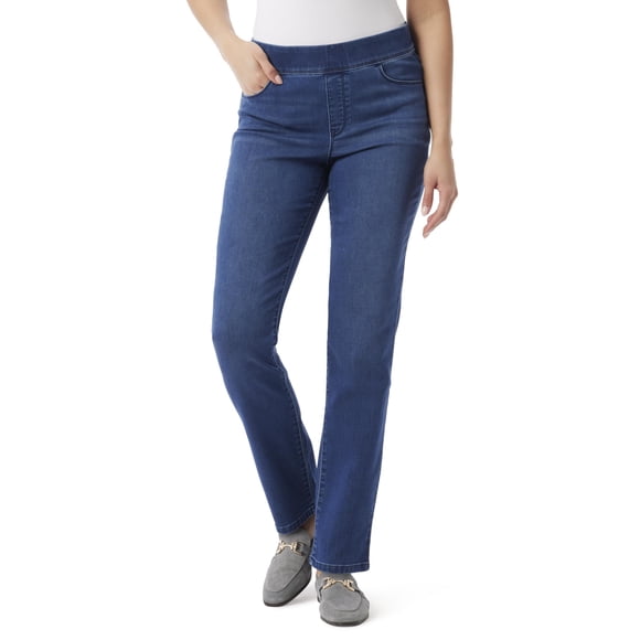 Pantalones Gloria Vanderbilt Amanda de Cintura Alta con Sostén
