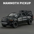 thumbnail image 1 of 1:32 Dodge RAM 1000 TRX Mammoth Picku coche en miniatura de aleación sonido y luz tirar hacia atrás juguete para niños coleccionables regalo de cumpleaños,Negro, 1 of 6