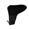 thumbnail image 3 of Funda duradera para putter de golf shamjiam cabeza de cremallera ligera negro, 3 of 9