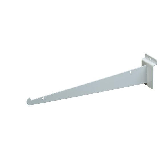 Econoco Shelf Rest Knife Bracket, 12", White (Pack of 48)