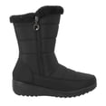 thumbnail image 1 of Botas Nieve Invierno Mujer Acolchadas Resistentes Abrigadoras Gruesas Antideslizantes negro 27, 1 of 4