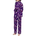 thumbnail image 5 of QHFBli Halloween Pajama Set Funny PJ Pant for Men Women Matching Couples Unisex, 5 of 5