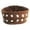 Brown, variant on Barrette Hair Accessory for Daily Wear Punk Style Stretch Headband with Grom Met Studs Breathable Elastic Hair Band Lightweight Women Men 5 Color 30g Barrettes Platform,9.06×2.56inch,Brown