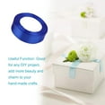 thumbnail image 1 of Gift Wrap Ribbon Wedding Clothes Making Supply Multi-color DIY Craft Accessories Festival Fabric Polyester Ribbons Box Ornaments Royal-blue 40, 1 of 7