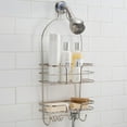 thumbnail image 4 of Bath Bliss Holland Metal Shower Caddy, Satin, 4 of 7