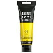 Liquitex BASICS Acrylic Color, 4 oz. Tube, Cadmium Yellow Light