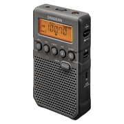 Sangean Portable AM/FM Radio, Black, DT-800