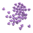 thumbnail image 1 of 500 piezas de diamantes de imitación con forma de corazón de 8 mm, con reverso plano, ideales para decorar regalos de boda, álbumes de recortes, manualidades y cuentas DIY., 1 of 9