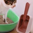 thumbnail image 3 of 1 Set of Cat Litter Scoop Professional Pet Poop Filter Shovel with Dustpan, 3 of 9