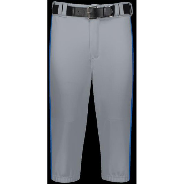 Adult Piped Diamond Series Culotte 2.0, Gris Baseball & Royal - 3TG