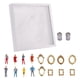 thumbnail image 5 of Kit de marco de caja de sombra resistente con silueta de mini museo para bricolaje, ideal para bodas en casa Blanco, 5 of 9