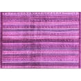 thumbnail image 1 of Ahgly Company Indoor Rectangle Abstract Purple Modern Area Rugs, 2' x 4', 1 of 4