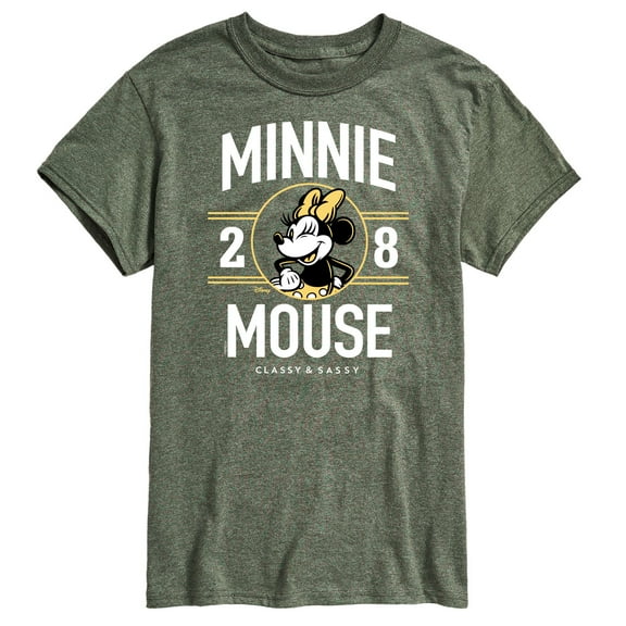 Disney - Minnie Mouse - Classy & Sassy Since '28 - Men's Short Sleeve Graphic T-Shirt