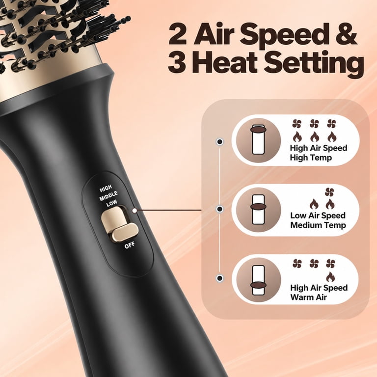 Nexpure 4-in-1 Hot Air Brush, Ionic Ceramic Barrel photo 6