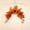 A, variant on Imitated Maple Leaf Sunflower Hanging Wreath Orange Autumn Decorative Garland for Door Wall Pendant Festival Floral Swag Swags Holiday Home Party Decor