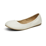 Dream Pairs Women's Sole-fina Solid Plain Walking Classic Ballet Flats Shoes