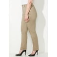 thumbnail image 4 of Catherines Women's Plus Size Petite Sateen Stretch Curvy Pant, 4 of 6