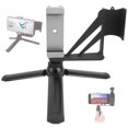 thumbnail image 4 of Mini Tripod, Anodized Housing Aluminum Alloy Cell Phone Tripod Mount Cold Shoe Interface  For Camera For Mobile Phone Silver, 4 of 8