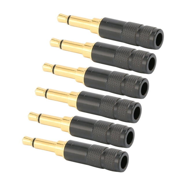 Headphone Splitter 3.5mm, Easy To Solder Headphone Jack Durable And Wear Resistant For Audio Cable Repair