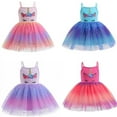 thumbnail image 5 of Flower Girls Unicorn Costume Pageant Princess Party Dress, 5 of 5