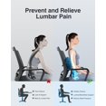 thumbnail image 2 of Almohada lumbar inflable Luxtude, soporte autoinflable, 2 of 7