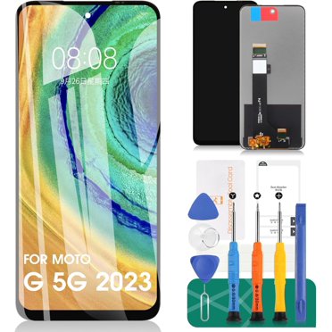 Full LCD Digitizer Touch Screen Replacement For Motorola Moto G20 XT2128-1/2 – Includes Tools & Adhesive, Fix Cracked Or Unresponsive Screen