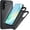 Black Matte, variant on REQO for Samsung Galaxy A16 5G/4G Case with HD Screen Protector [Military Grade Drop Protection] Heavy Duty Full Body Shockproof Protection for Galaxy A16 5G Phone Case