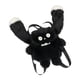 thumbnail image 1 of Mochila de peluche con forma de conejito, regalo de cumpleaños, correa ajustable para el hombro, moda, suave, informal. Negro, 1 of 9