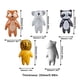 thumbnail image 5 of Monstrate Tirador de puerta de armario de cerámica de 6 piezas, bonita forma de Animal, estilo Simple moderno, manija de armario para el hogar, Type2 NO2, 5 of 6
